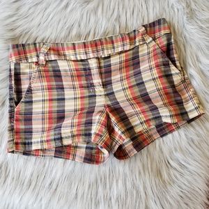 J. Crew Plaid City Fit Short